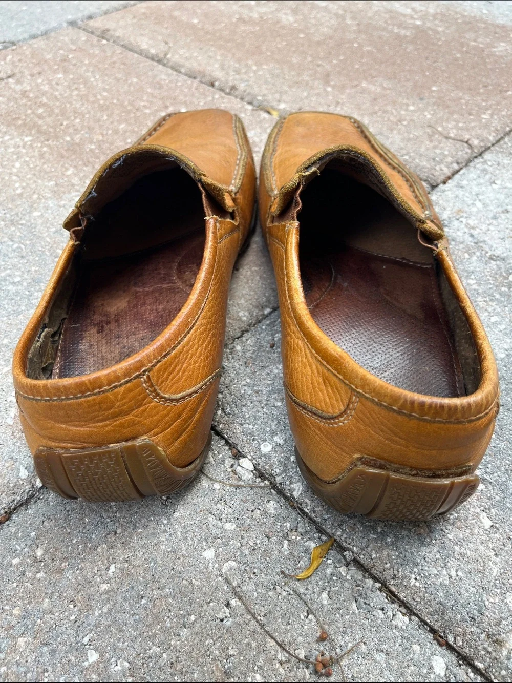 GBX Leather Slip-On Loafers and Sandals Combo